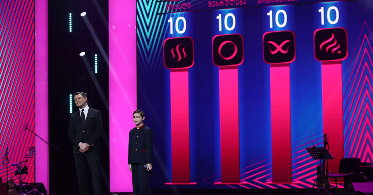Toma Turkadze en la Gala 6 del Ranina 2026 | Imagen: GPB