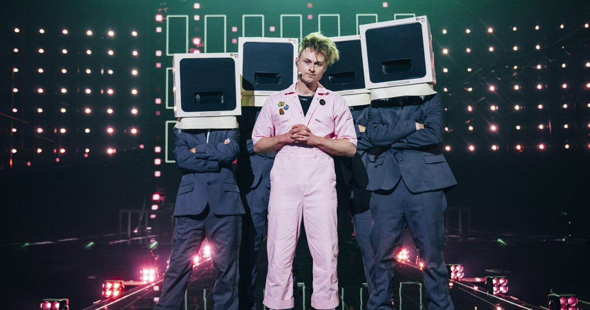 LOOK MUM NO COMPUTER, representante de Reino Unido en el Festival de Eurovisión 2026 | Imagen: Sarah Louise Bennett - EBU