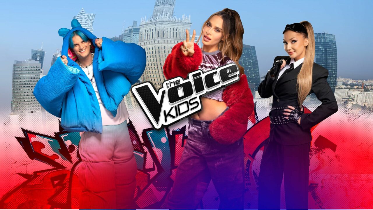 Tribbs, Blanka y Cleo, coaches de ‘The Voice Kids Poland’ 2026 | Imagen: TVP