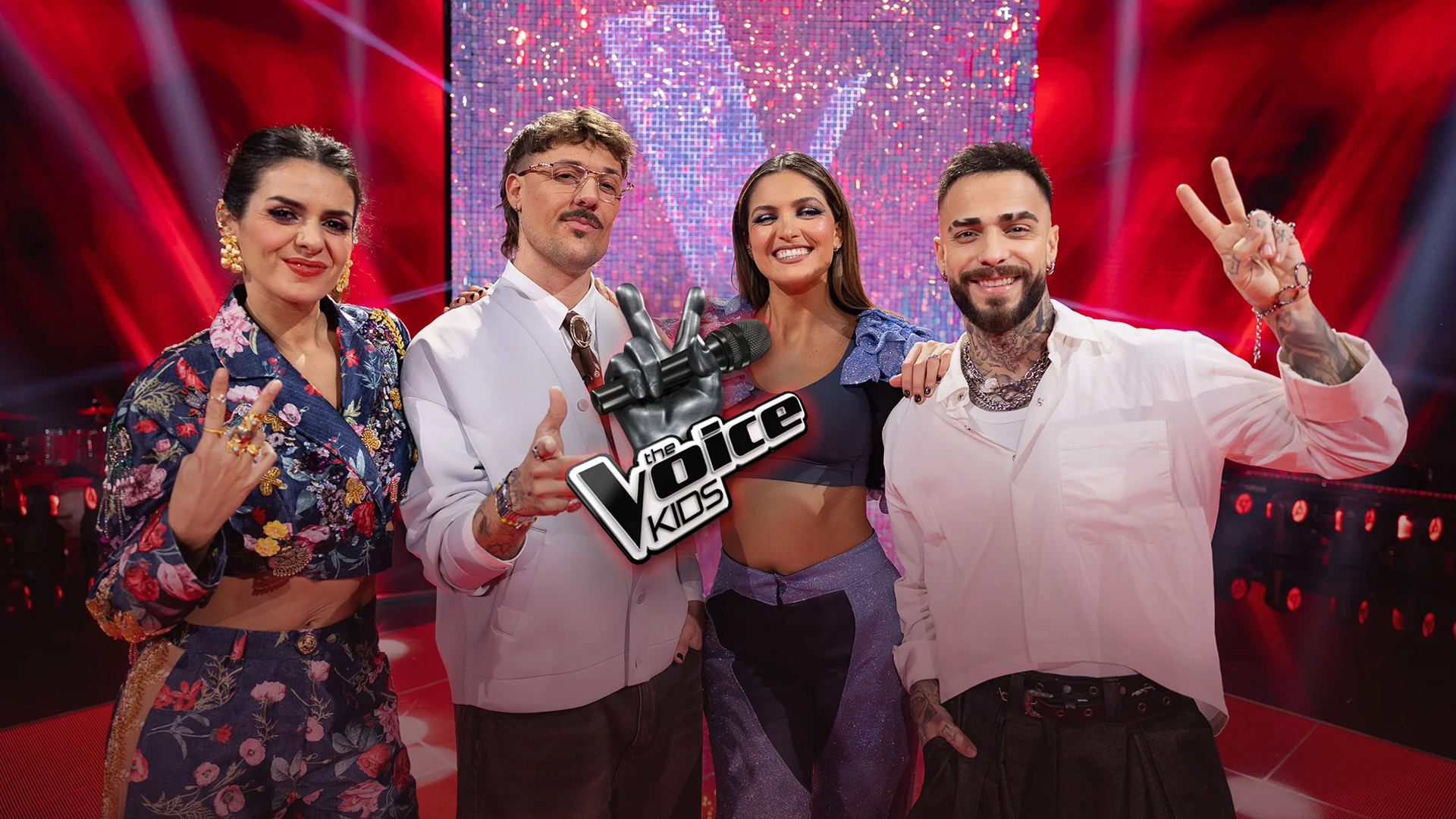 Cuca Roseta, Miguel Cristovinho, Nena y Diogo Piçarra | Imagen: RTP