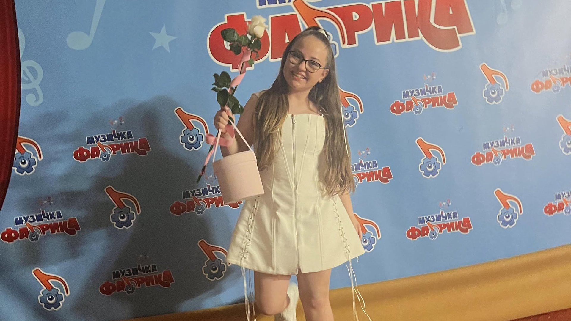 Ana Stojanoska, representante de Macedonia del Norte en el Festival de Eurovisión Junior 2026 | Imagen: Facebook
