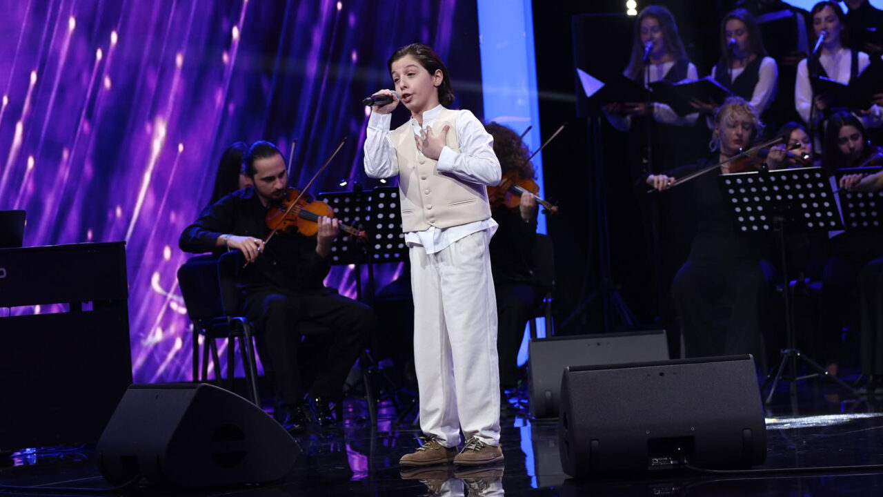 Davit Lomidze en la gran final del Ranina 2026 | Imagen: GPB