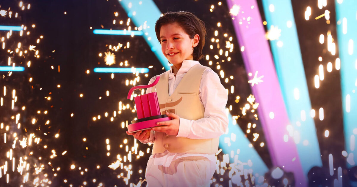 Davit Lomidze, ganador del Ranina 2026 y representante de Georgia en Eurovisión Junior 2026 | Imagen: GPB