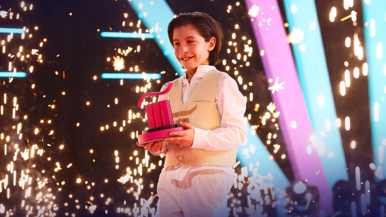 Davit Lomidze, ganador del Ranina 2026 y representante de Georgia en Eurovisión Junior 2026 | Imagen: GPB