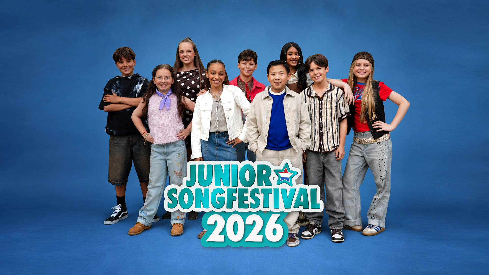 Finalistas del Junior Songfestival 2026 | Imagen: AVROTROS