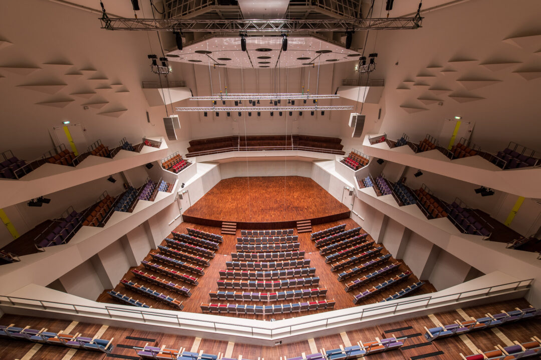 Sala de conciertos Lielais Dzintars de Liepāja (Letonia) | Imagen: Lielais Dzintars