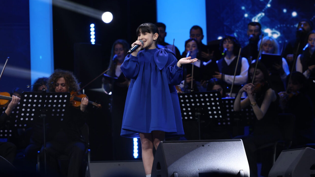 Liliana Chachanidze en la gran final del Ranina 2026 | Imagen: GPB