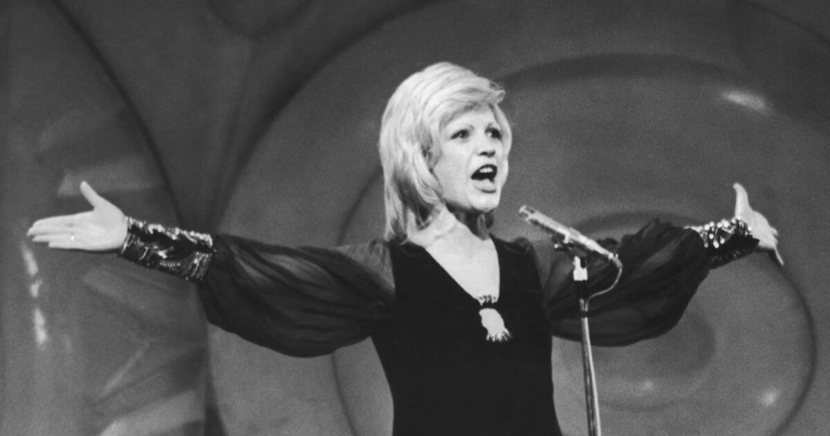Séverine, ganadora del Festival de Eurovisión 1971 | Imagen: RTÉ