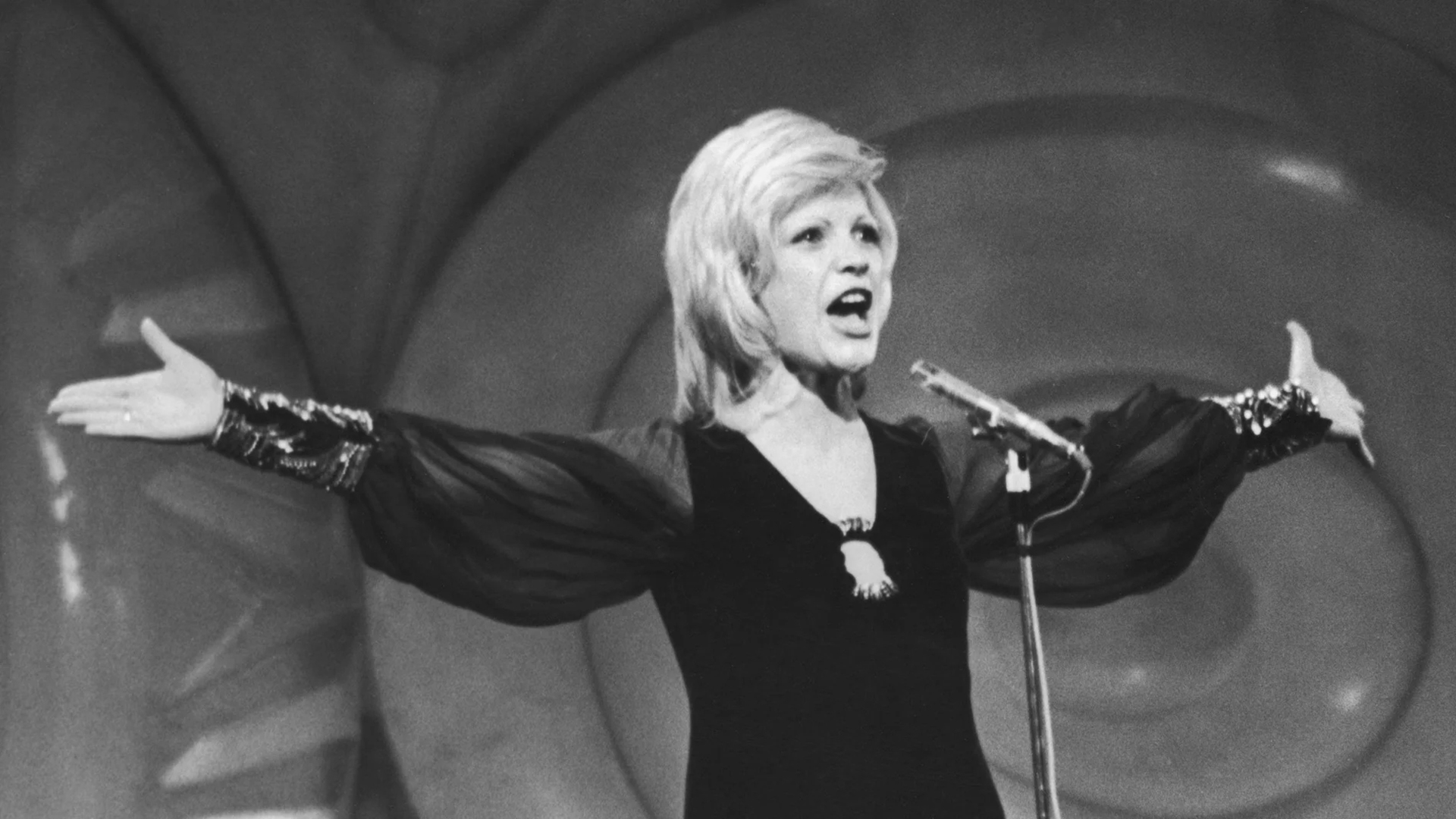Séverine, ganadora del Festival de Eurovisión 1971 | Imagen: RTÉ