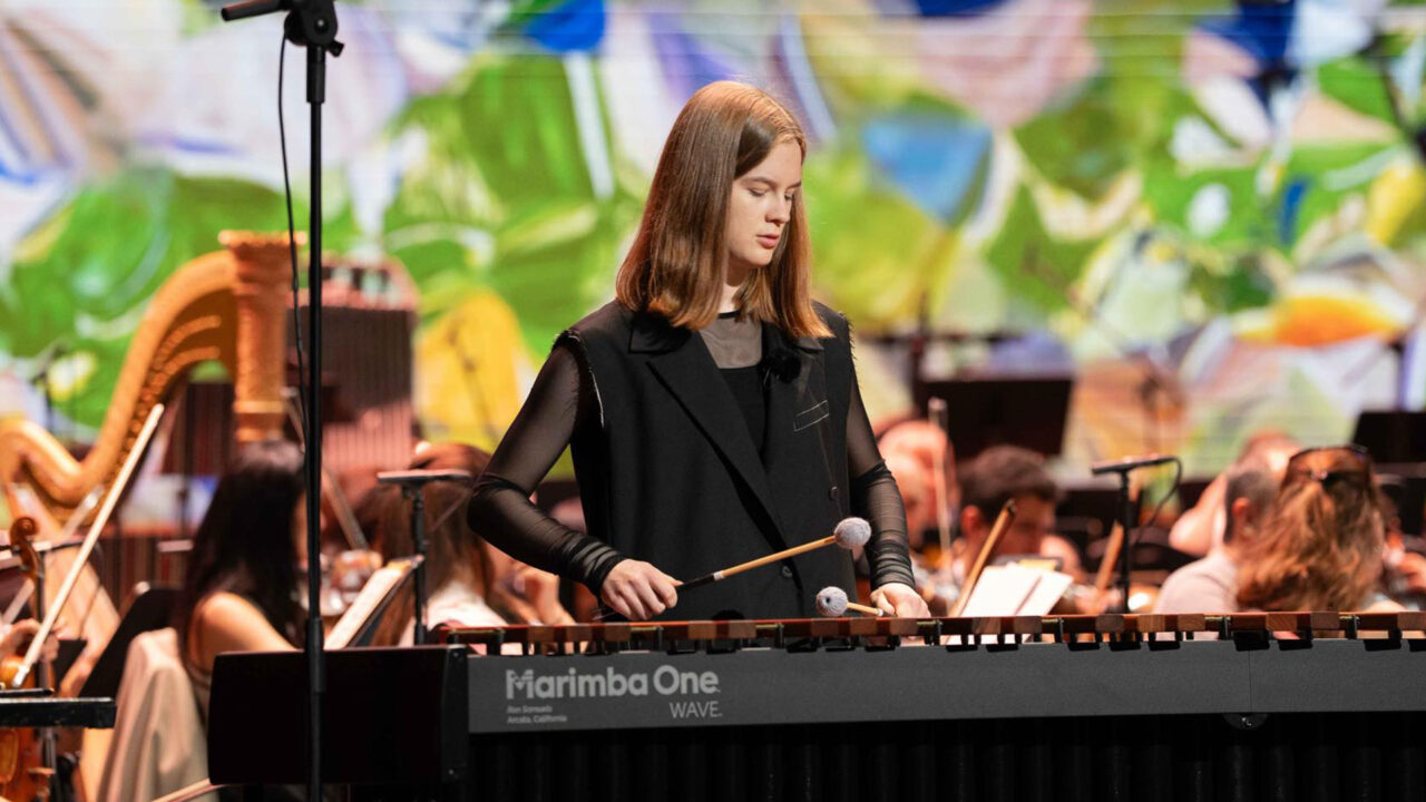 Sonja Misiņa, representante de Letonia en el Festival de Eurovisión de Jóvenes Músicos 2026 | Imagen: AMPTV