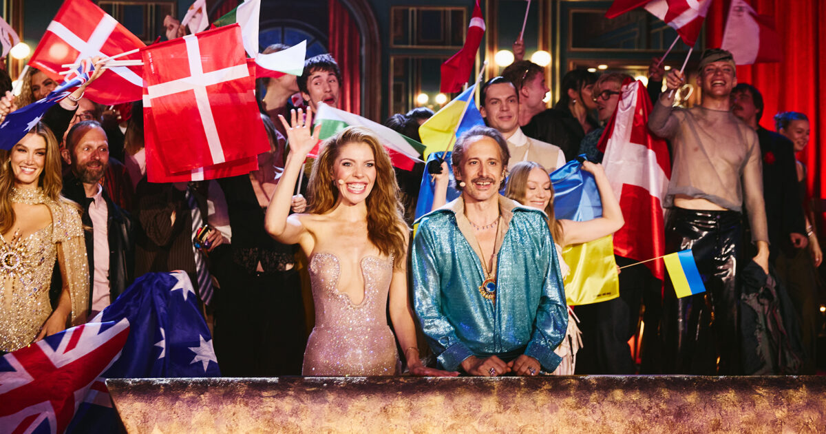 Victoria Swarovski y Michael Ostrowski, presentadores del Festival de Eurovisión 2026 | Imagen: Alma Bengtsson - EBU