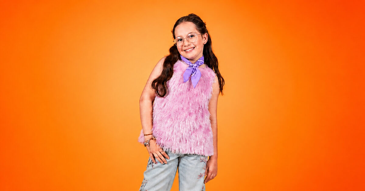 Maria, finalista del Junior Songfestival 2026 | Imagen: AVROTROS