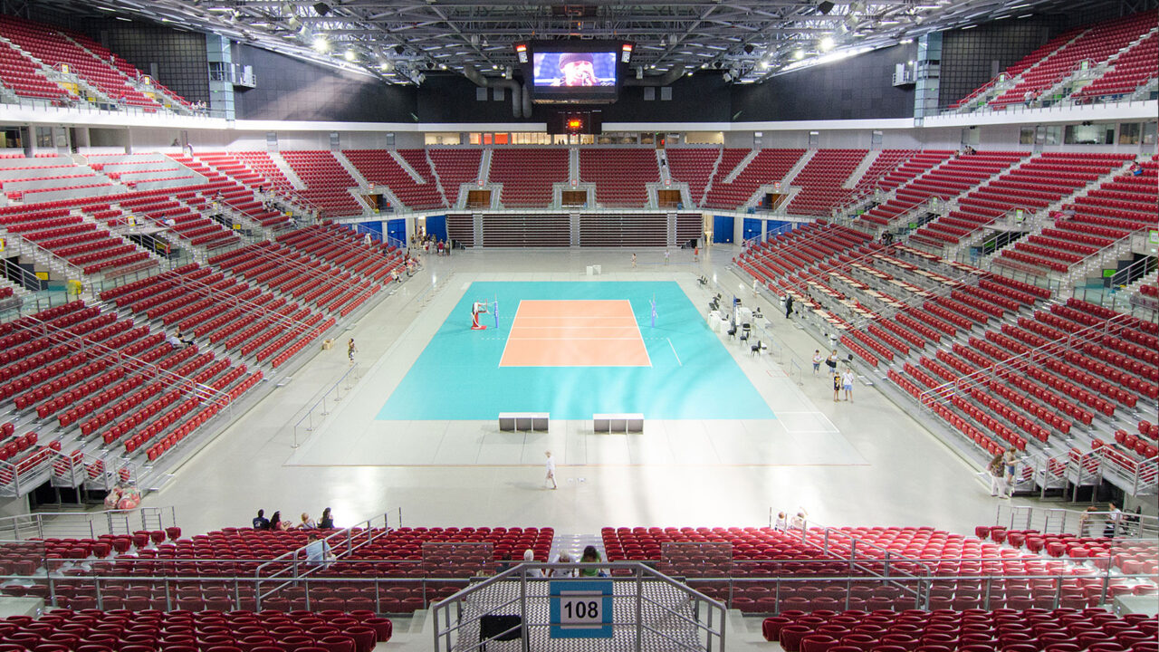 Interior del Arena Sofia de Sofía (Bulgaria) | Imagen: Slobodan Miskovic - EHEIM Möbel