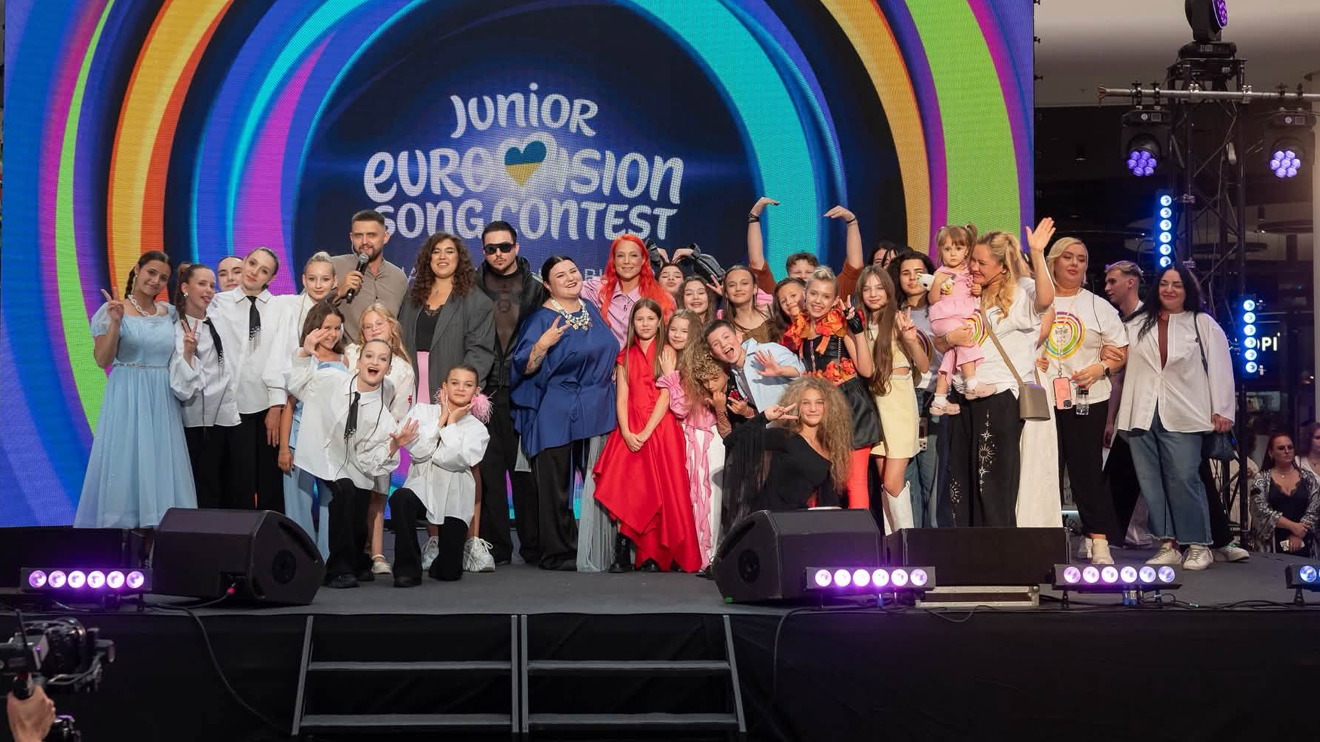 Casting de la preselección de Ucrania para el Festival de Eurovisión Junior 2026 | Imagen: Suspilne