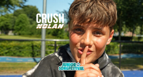 Disfruta del videoclip oficial de «Crush», la propuesta de Nolan en el Junior Songfestival 2026