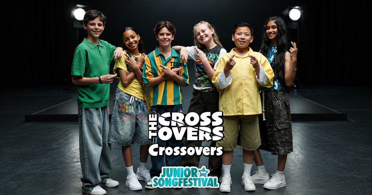 The Crossovers, finalistas del Junior Songfestival 2026 | Imagen: AVROTROS