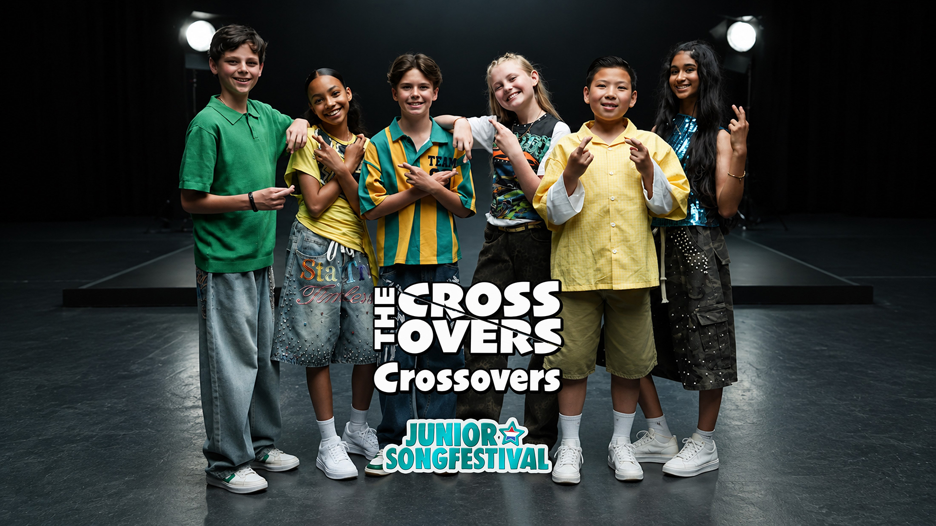 The Crossovers, finalistas del Junior Songfestival 2026 | Imagen: AVROTROS