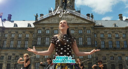 Disfruta del videoclip oficial de «Here I Am», la propuesta de Vajèn en el Junior Songfestival 2026