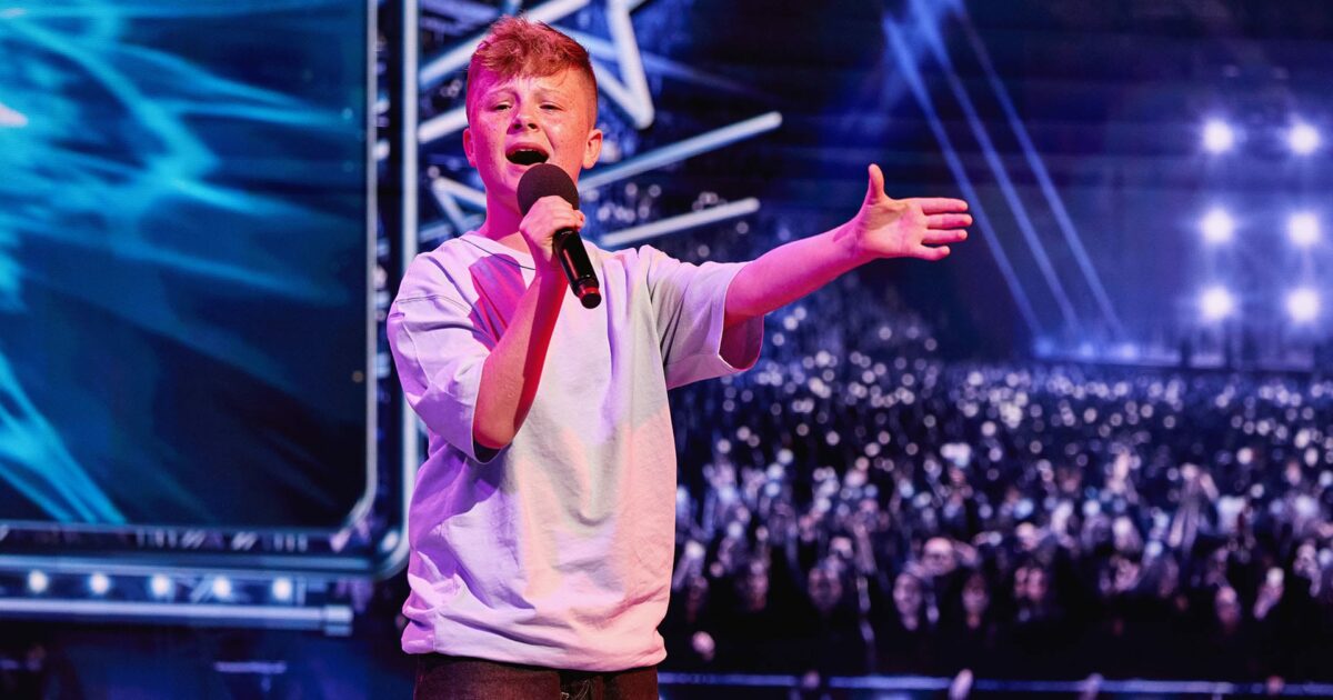 Caleb Kirwan, participante del Junior Eurovision Éire 2026 | Foto: TG4