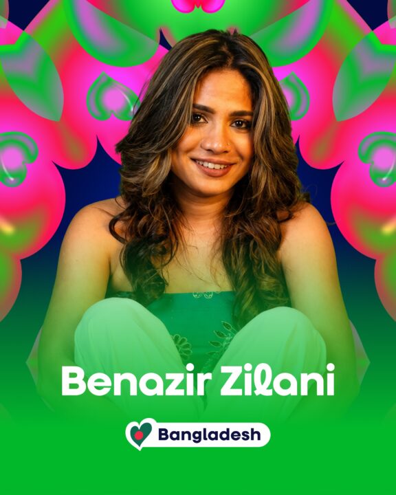 Benazir Zilani | Imagen: NTV - EBU - Voxovation