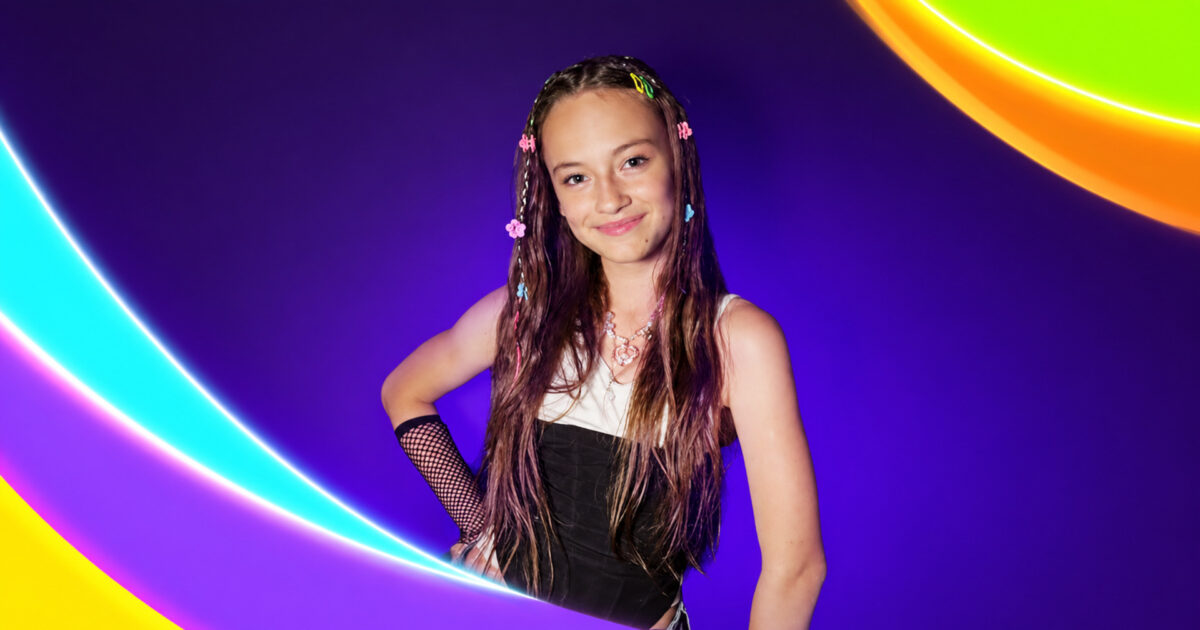 Erika Kolesnichenko. representante de Ucrania en el Festival de Eurovisión Junior 2026 | Imagen: Suspilne