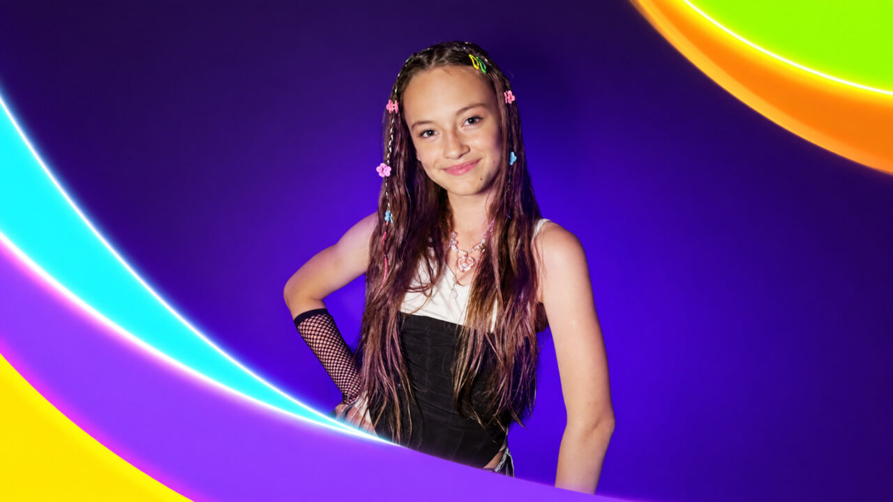 Erika Kolesnichenko. representante de Ucrania en el Festival de Eurovisión Junior 2026 | Imagen: Suspilne