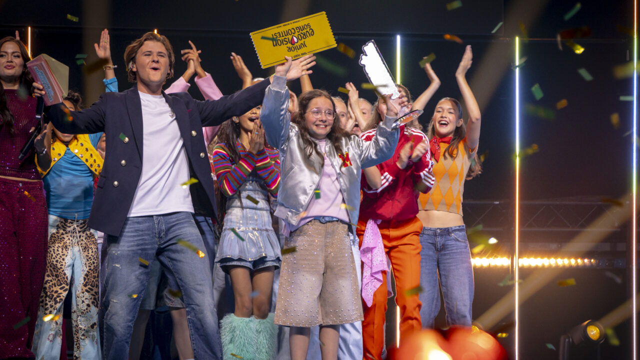 Maria, representante de Países Bajos en el Festival de Eurovisión Junior 2026 | Imagen: Marc Mingels - AVROTROS