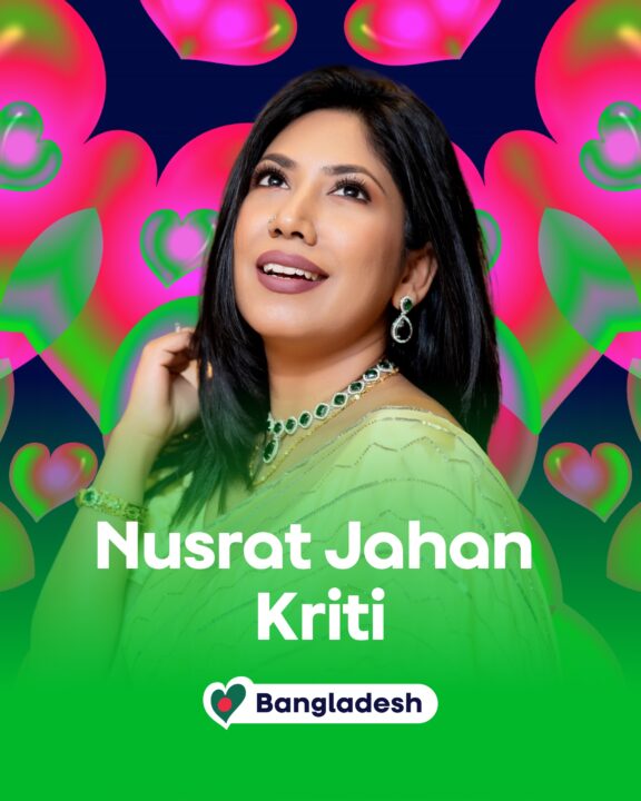 Nusrat Jahan Kriti | Imagen: NTV - EBU - Voxovation