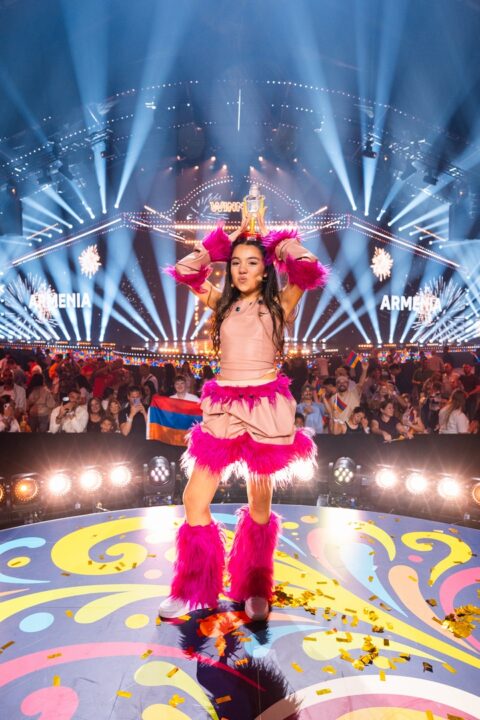 Naré (Armenia), ganadora del Festival de Eurovisión Junior 2026 | Imagen: Corinne Cumming - EBU