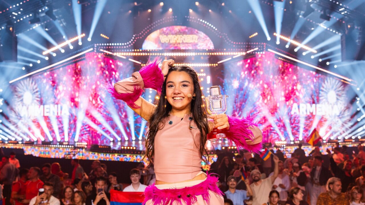 Naré, ganadora de Eurovisión Junior 2026 | Foto: Corinne Cumming / EBU