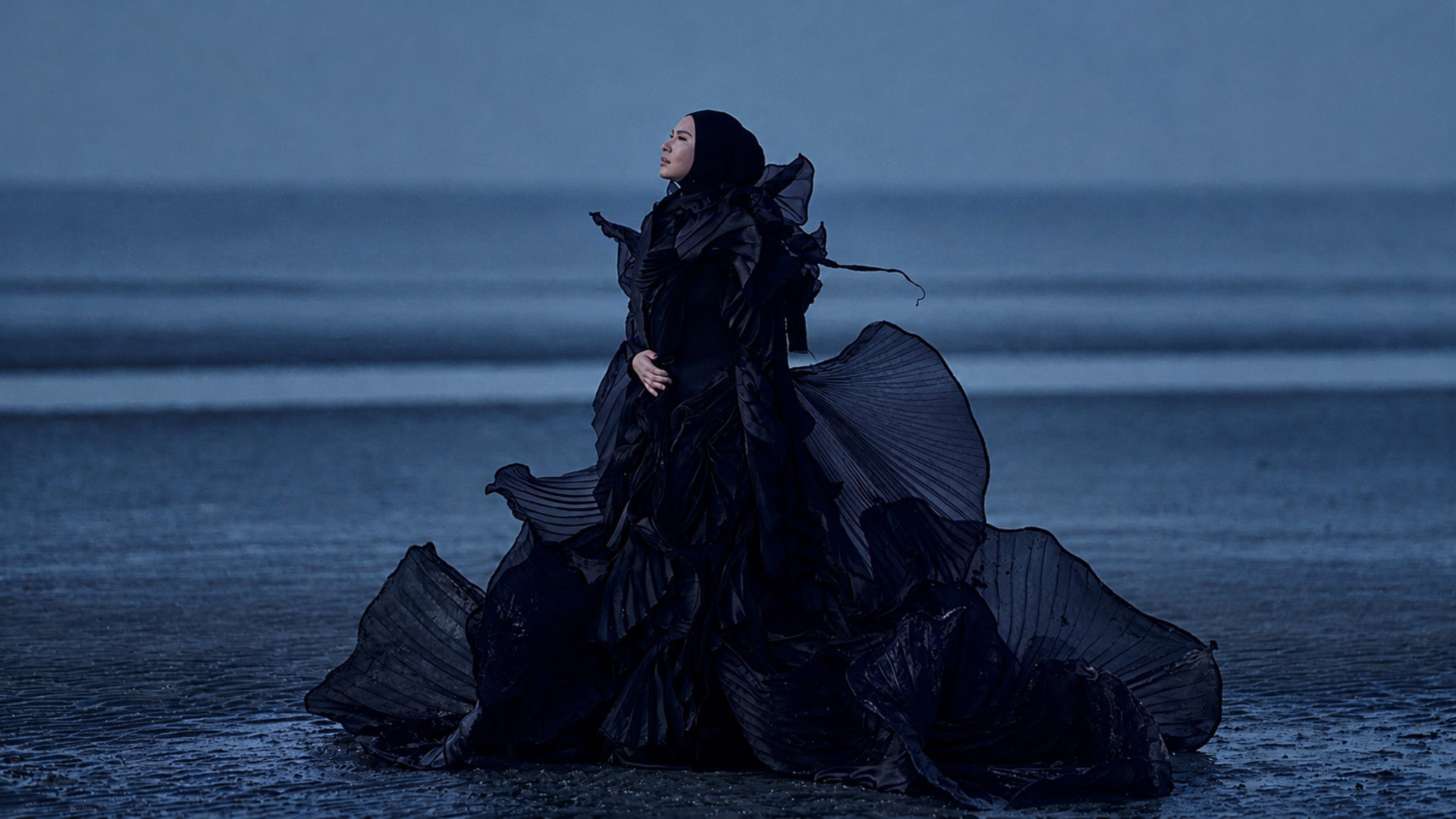 Aina Abdul, representante de Malasia en el Festival de Eurovisión Asia 2026 | Imagen: TV3 - EBU - Voxovation