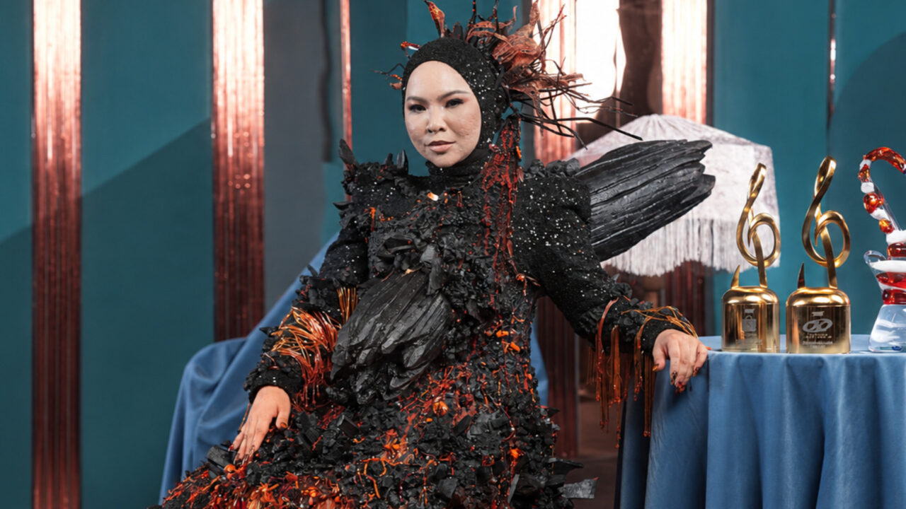 Aina Abdul, representante de Malasia en el Festival de Eurovisión Asia 2026 | Imagen: TV3 - EBU - Voxovation