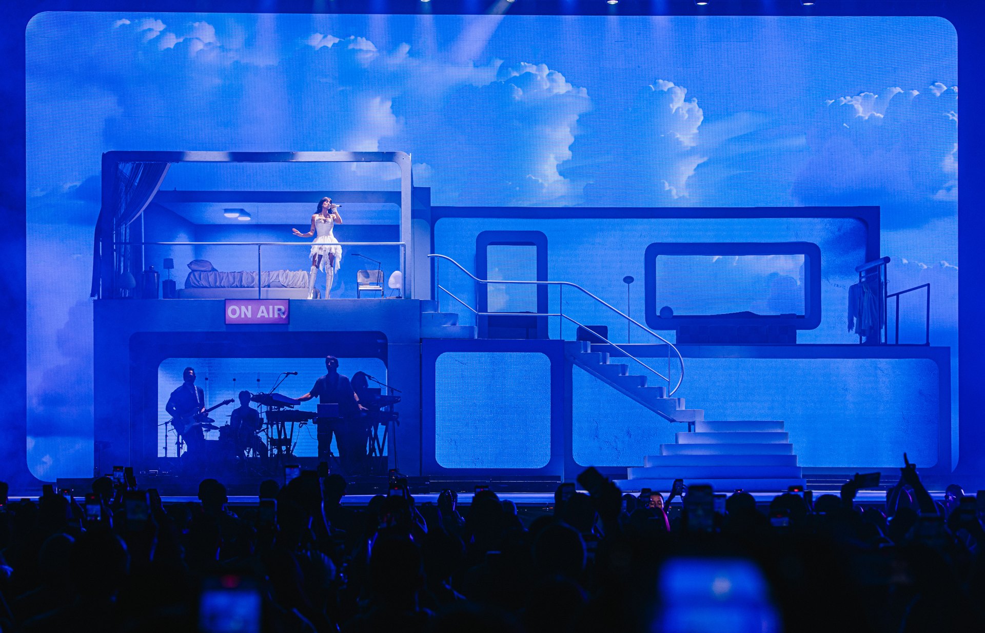 Aitana, durante su concierto en Monterrey | Imagen: GTS Spain