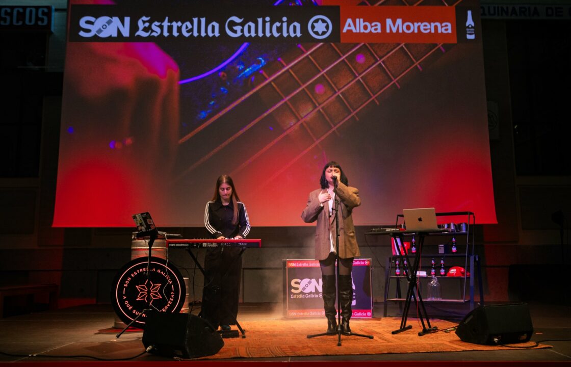 Alba Morena, en el evento de SON Estrella Galicia en La Casa Encendida | Imagen: LIP Comunicación - ESCplus