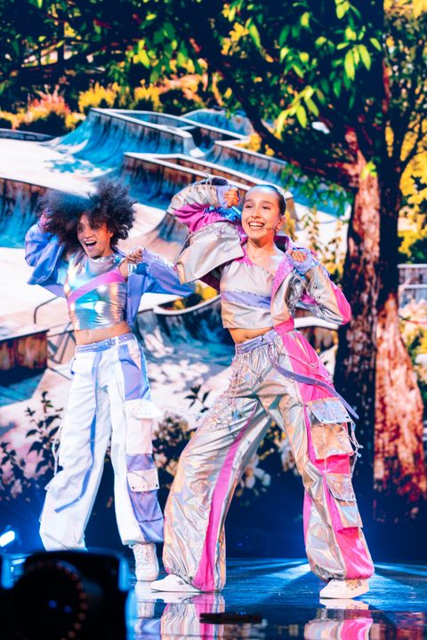Eslin Kurti (Albania) en su primer ensayo individual en el Festival de Eurovisión Junior 2026 | Imagen: Corinne Cumming - EBU