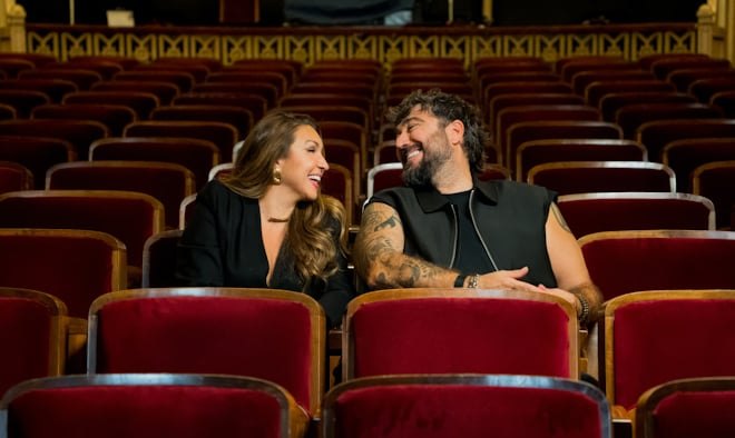 Antonio Orozco y Niña Pastori, en una imagen promocional de «El problema fue la solución» | Imagen: Universal Music Spain