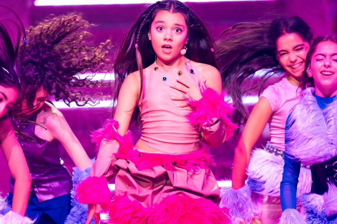 Naré (Armenia) en su primer ensayo individual en el Festival de Eurovisión Junior 2026 | Imagen: Corinne Cumming - EBU
