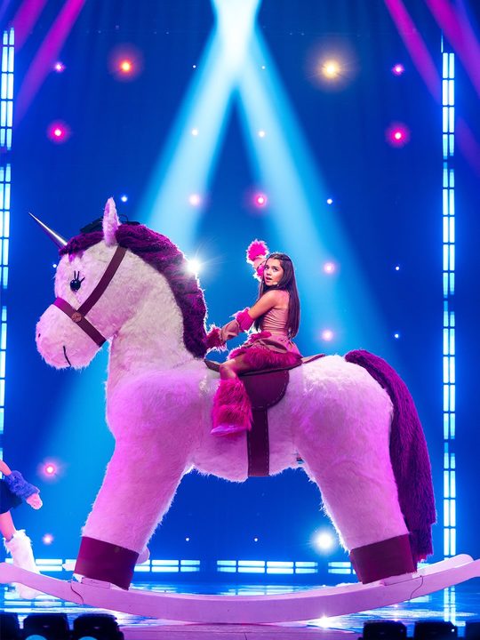Naré (Armenia) en su primer ensayo individual en el Festival de Eurovisión Junior 2026 | Imagen: Corinne Cumming - EBU