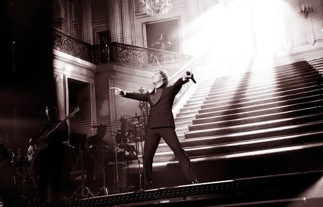 David Bisbal, durante su concierto en el Movistar Arena de Bogotá | Imagen: Universal Music Spain