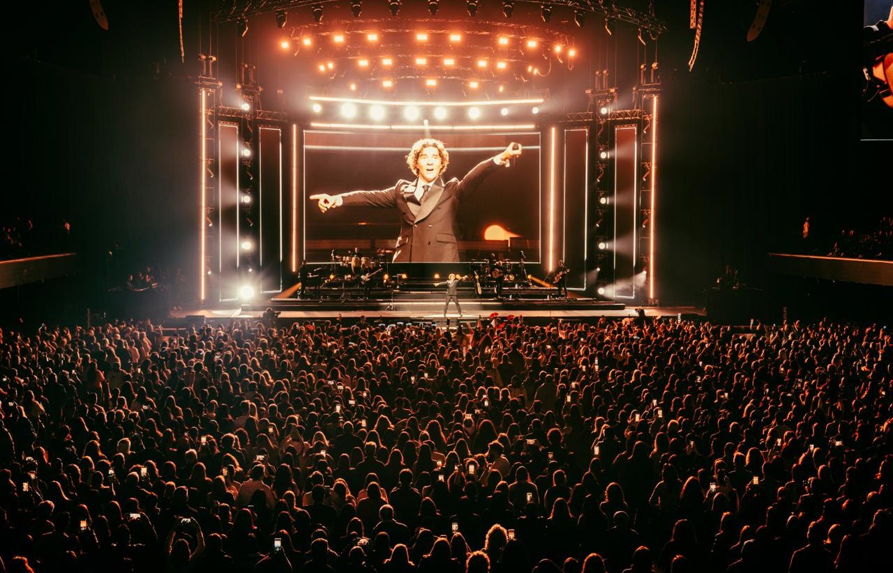David Bisbal, durante su concierto en el Movistar Arena de Buenos Aires | Imagen: Universal Music Spain