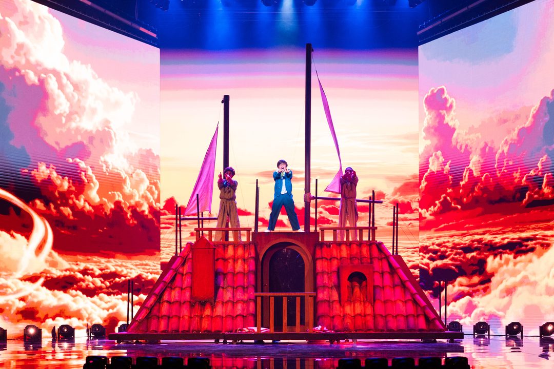 Davit Lomidze (Georgia) en su primer ensayo individual en el Festival de Eurovisión Junior 2026 | Imagen: Corinne Cumming - EBU