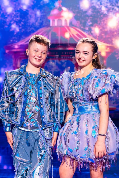 Caleb Kirwan & Naomi Gribben (Irlanda) en su primer ensayo individual en el Festival de Eurovisión Junior 2026 | Imagen: Corinne Cumming - EBU
