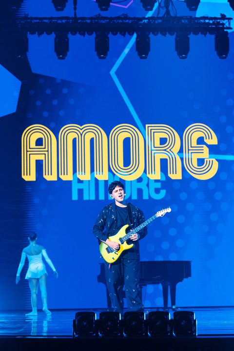 Matteo Trullu (Italia) en su primer ensayo individual en el Festival de Eurovisión Junior 2026 | Imagen: Corinne Cumming - EBU