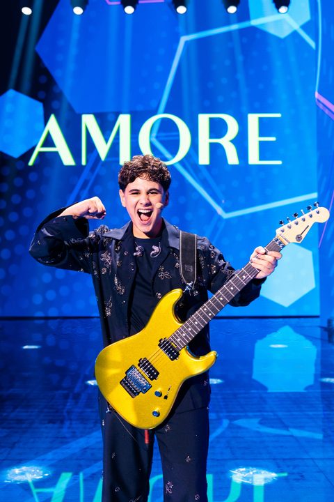 Matteo Trullu (Italia) en su primer ensayo individual en el Festival de Eurovisión Junior 2026 | Imagen: Corinne Cumming - EBU