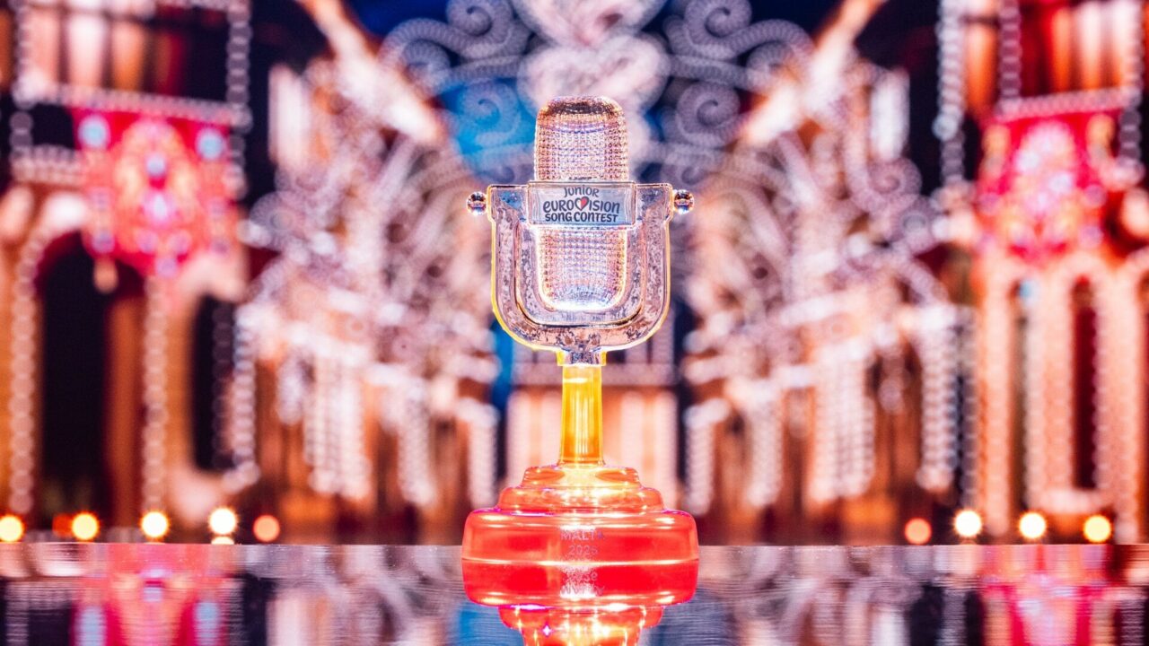Eurovisión Junior estrena trofeo en 2026: un renovado diseño basado en el icónico micrófono de cristal de Eurovisión