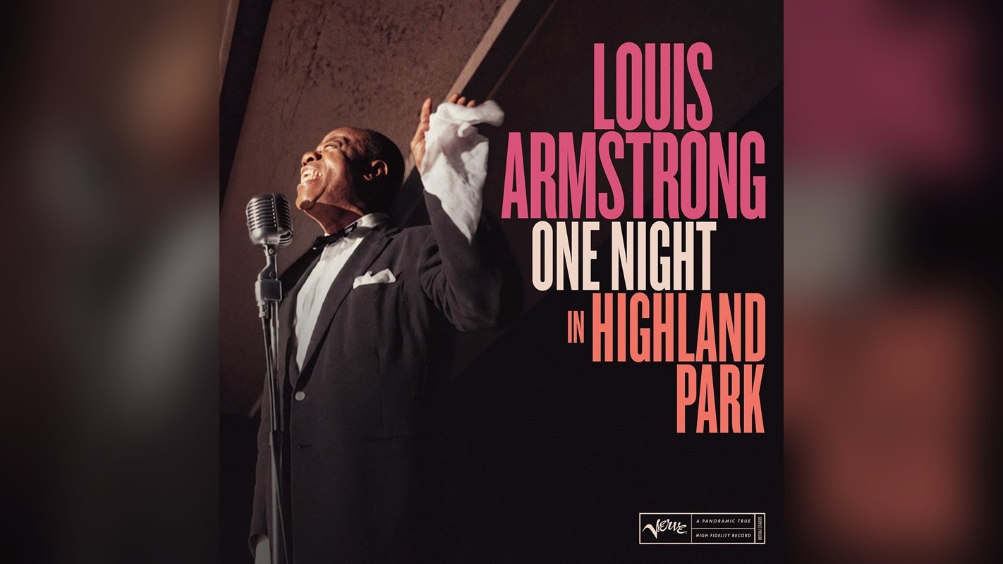 Louis Armstrong, en la portada de «One Night in Highland Park» | Imagen: Universal Music