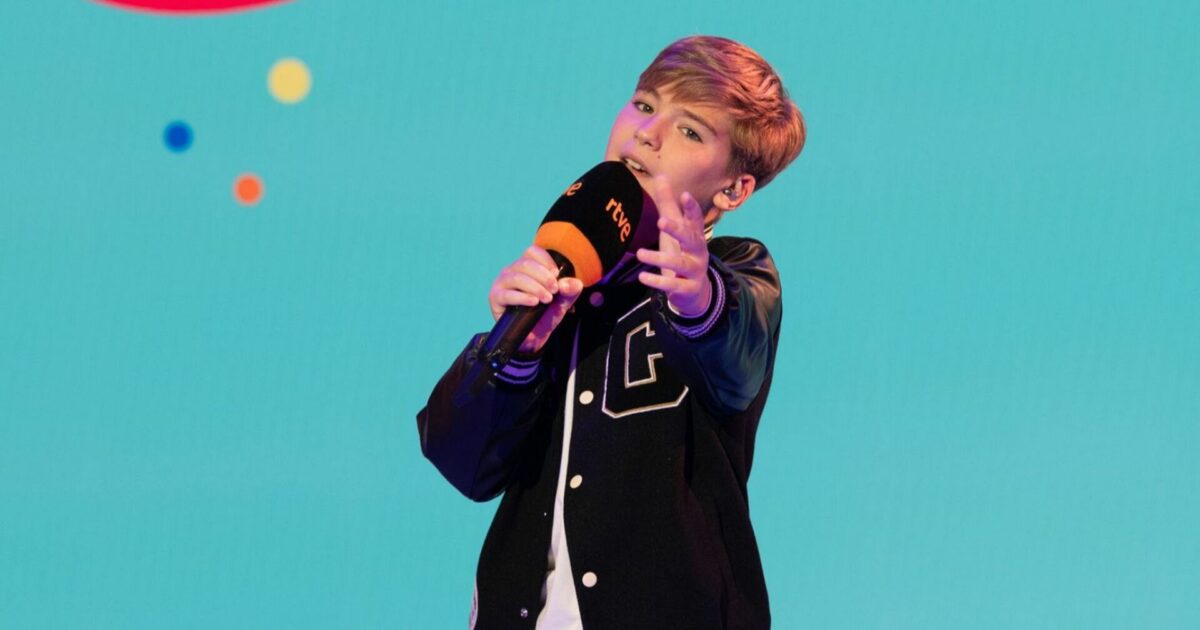 Lucas Paulano, representante de España en Eurovisión Junior 2026 | Imagen: RTVE