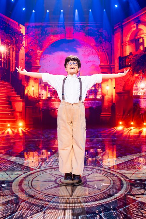 Beppe Caruana (Malta) en su primer ensayo individual en el Festival de Eurovisión Junior 2026 | Imagen: Corinne Cumming - EBU