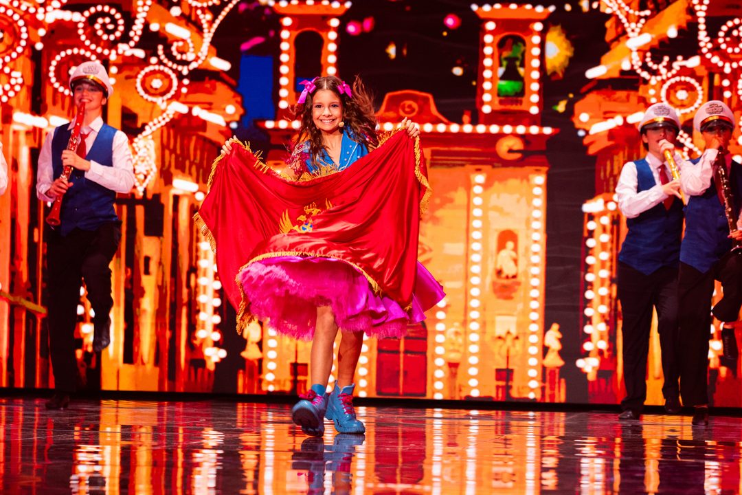 Mija Vujović, representante de Montenegro en el Festival de Eurovisión Junior 2026 | Imagen: Corinne Cumming - EBU