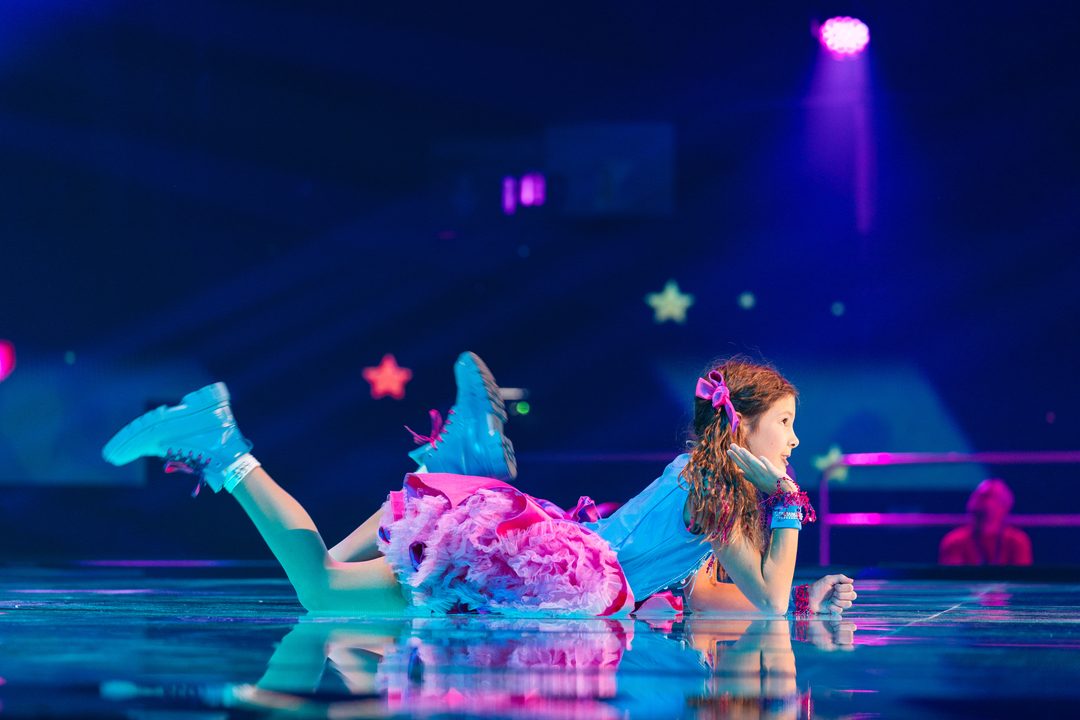 Mija Vujović (Montenegro) en su primer ensayo individual en el Festival de Eurovisión Junior 2026 | Imagen: Corinne Cumming - EBU